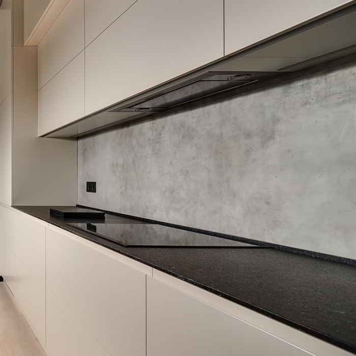 Küchenrückwand Beton betongrau patiniert 2,50 x 0,60 m