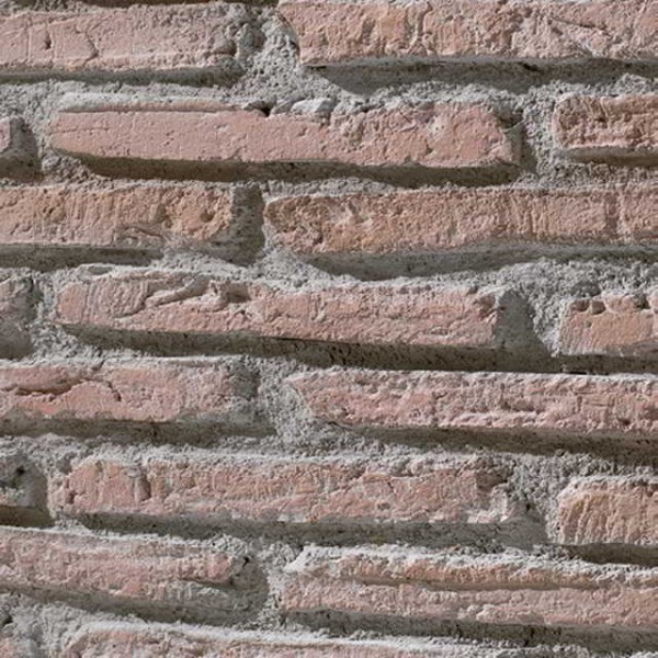 Ladrillo V. Arcilloso Caleado - Wandpaneele - Brick Kollektion
